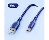 USAMS Kabel U68 USB-C 2A Fast Charge 1m niebieski SJ501USB03 - 1569025 - zdjęcie 7